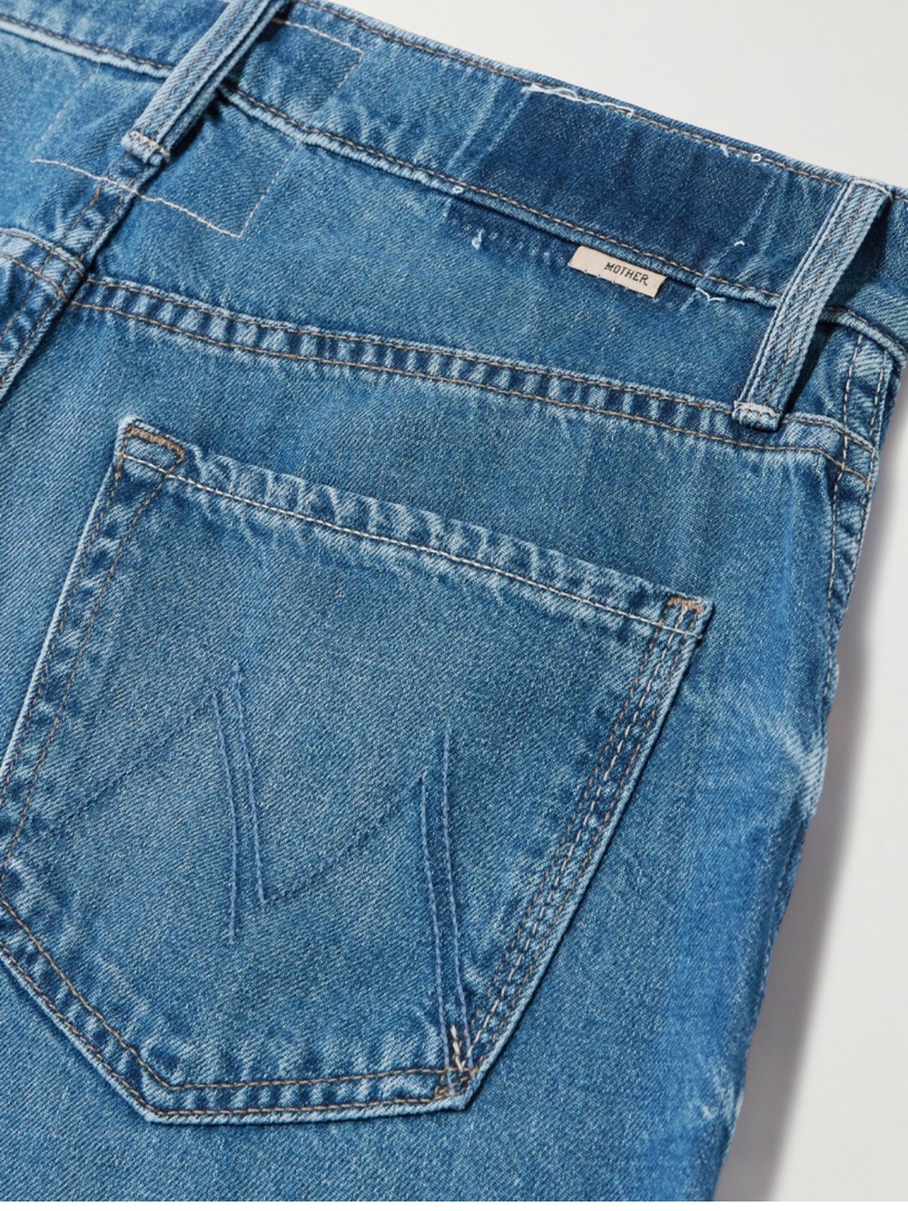MOTHER SUPERIOR NWT The Delinquent Nerdy Riches to Rags Jeans 27 - Picture 5 of 16